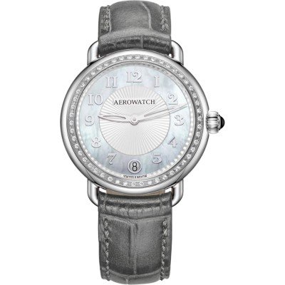 Aerowatch 1942 42960-AA19-DIA 1942 Lady Q Watch