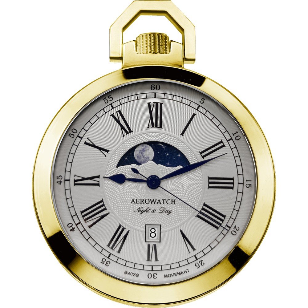 Aerowatch Pocket watches 44829-JA01 Lépines - Night & Day Pocket watches