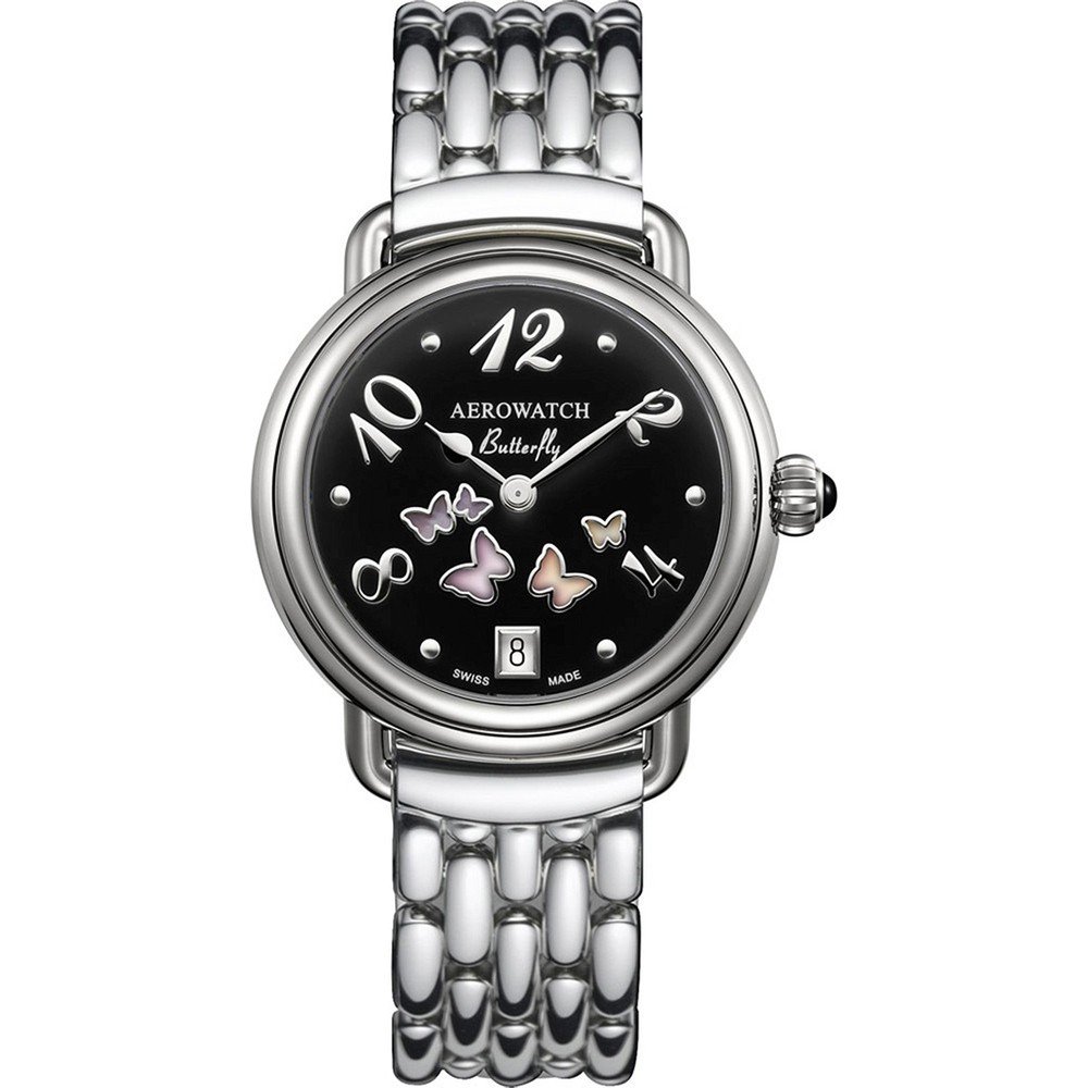 Aerowatch 1942 44960-AA03-M 1942 - Butterfly Watch