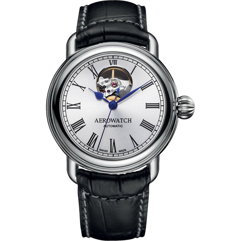 Aerowatch 1942 68900-AA03 1942 Balancier Watch