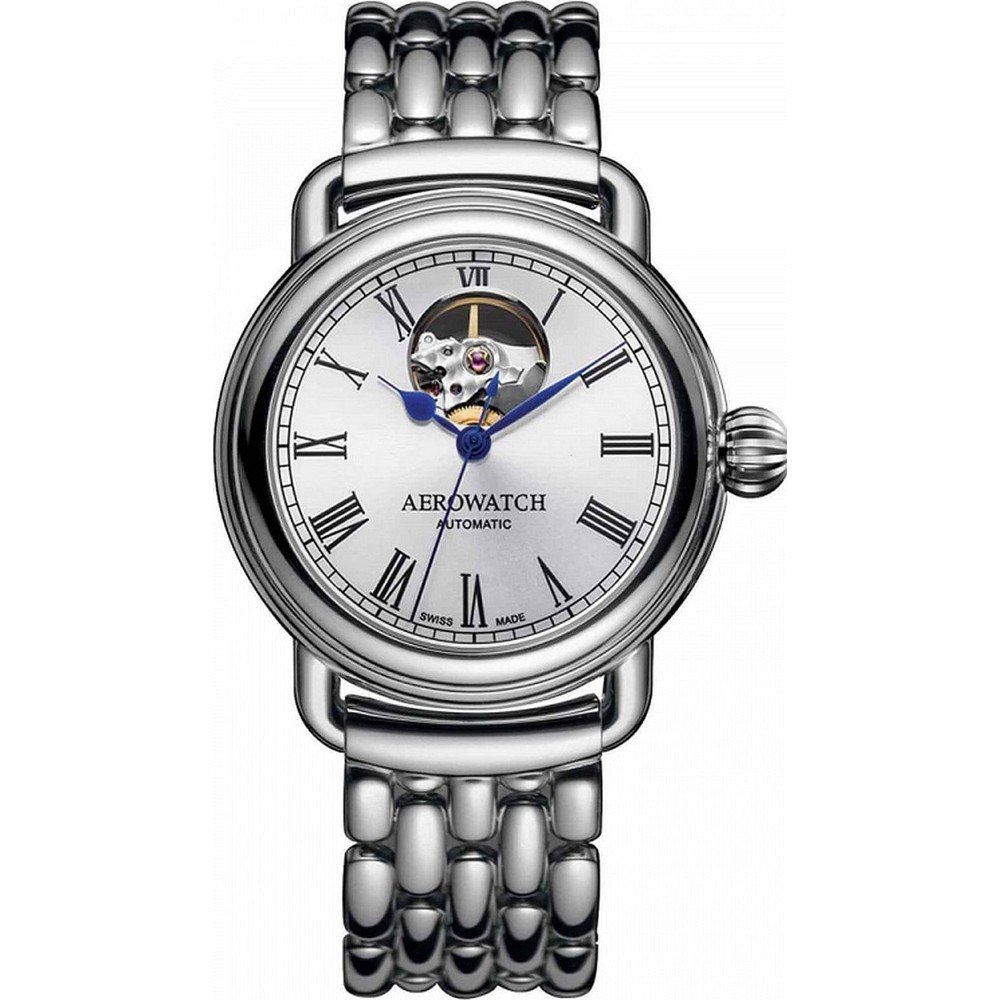 Aerowatch 1942 68900-AA03-M 1942 Balancier Watch