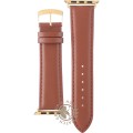 Apple Watch APBR22G-S Brown leather 22 mm - Small Strap