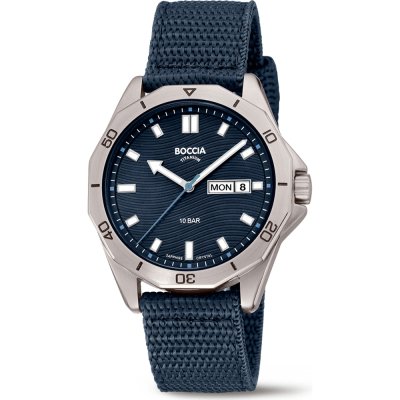 Boccia 3680-01 Watch