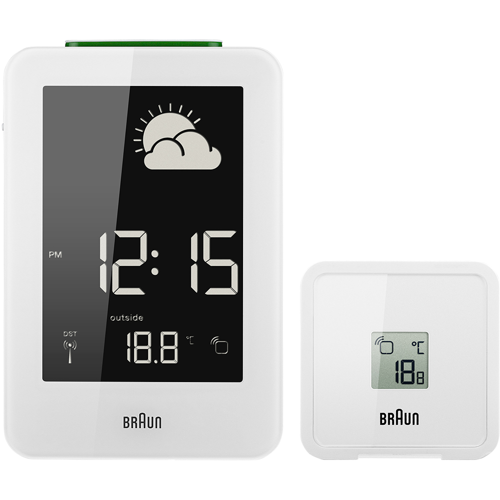 Braun BNC013WH-RC Clock