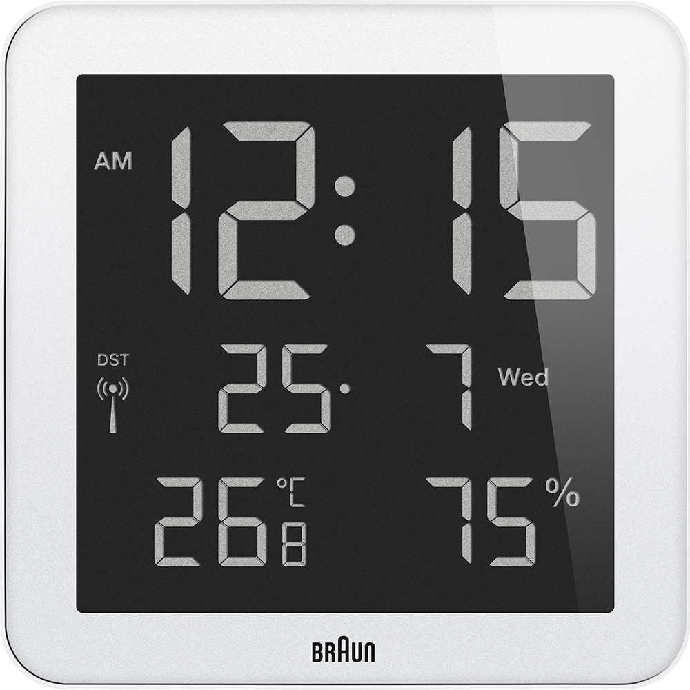 Braun BNC014WH-RC Clock