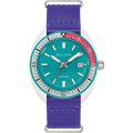 Bulova Archive Series 98B447 Snorkel ‘Coral Reefʼ Watch