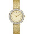 Bulova Crystal Collection 98L321 Champagne Watch