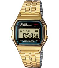 casio gold face mini watch