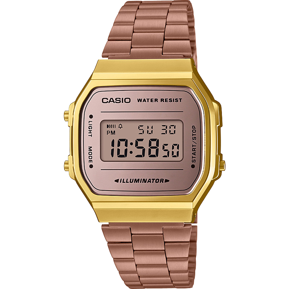 Casio Vintage A168WECM-5EF Retro Mirror Watch