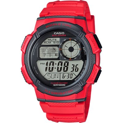 Casio Collection AE-1000W-4AV World Time Watch