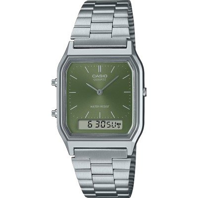 Casio Vintage AQ-230A-3AMQYES Vintage Edgy Watch