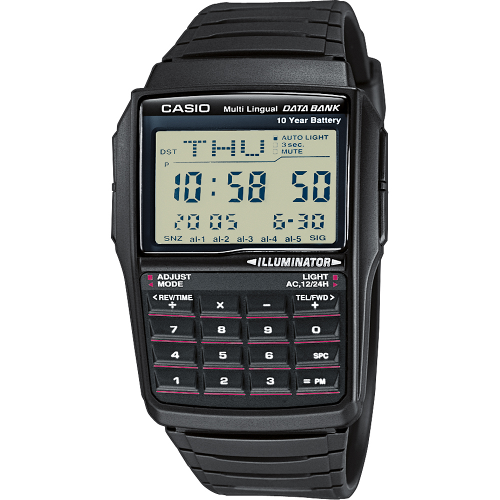 Casio Vintage DBC-32-1AES Databank Calculator Watch