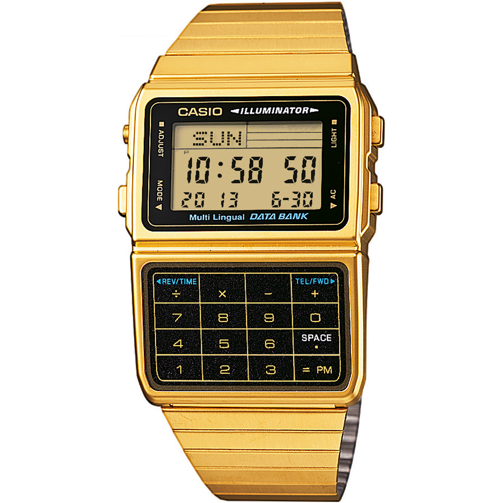 Casio Vintage DBC-611GE-1EF Databank Calculator Watch