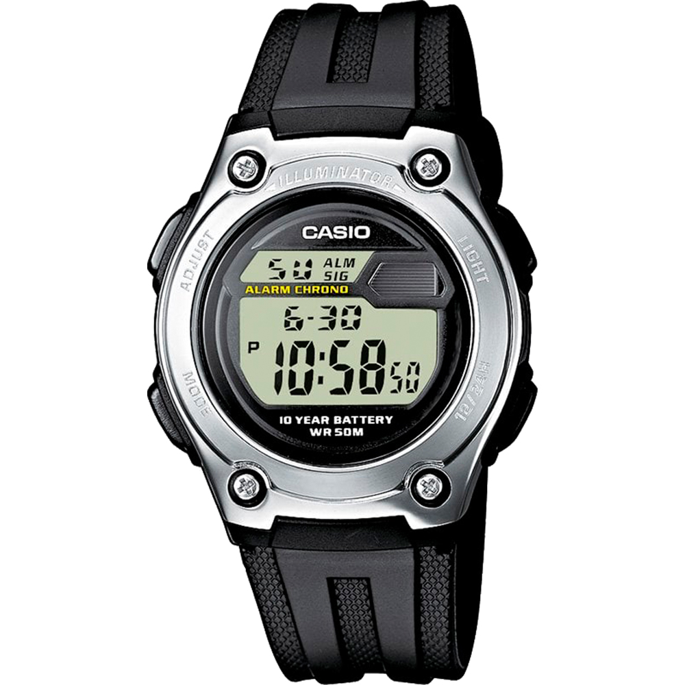 Casio W-211-1AVES Digital Junior Watch