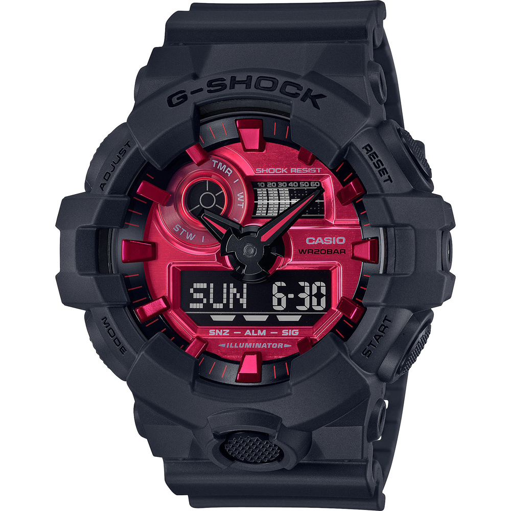G-Shock Classic Style GA-700AR-1AER Streetwear - Red Adrenalin Watch