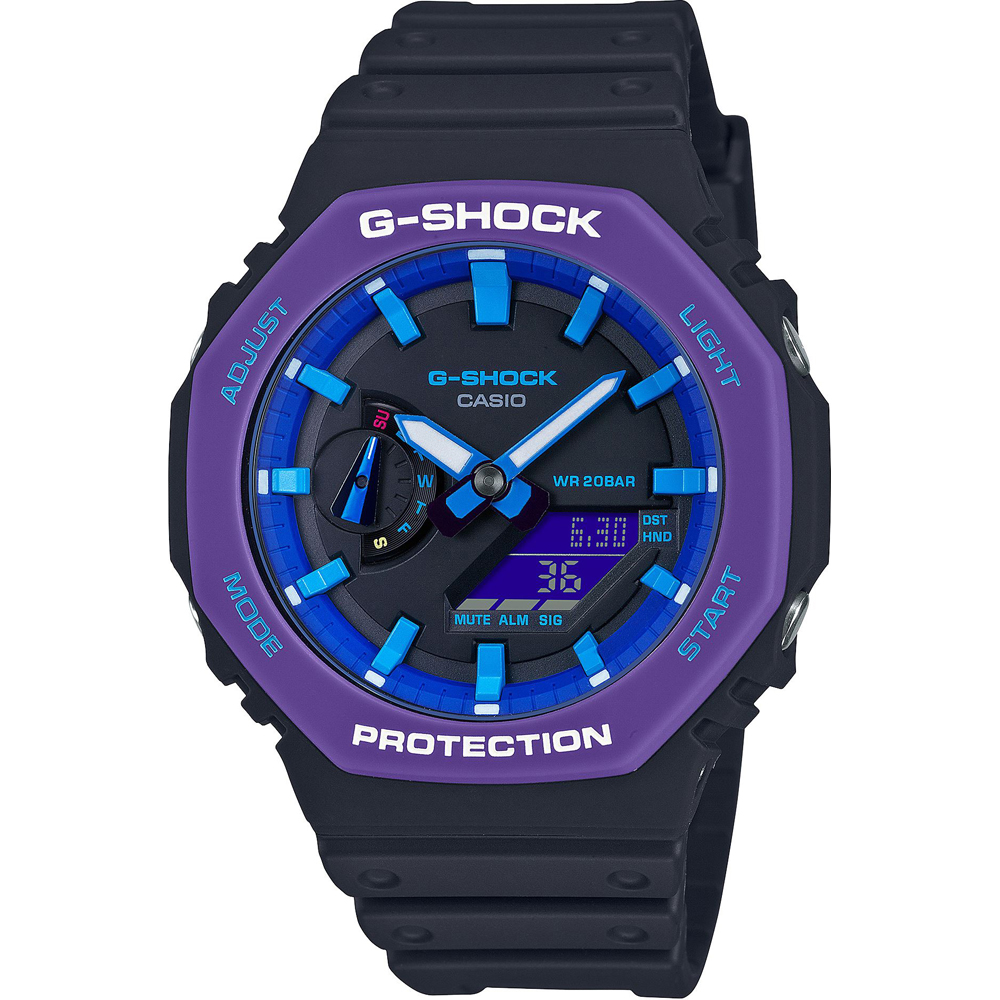 G-Shock Classic Style GA-2100THS-1AER Carbon Core - Throwback 90's Watch