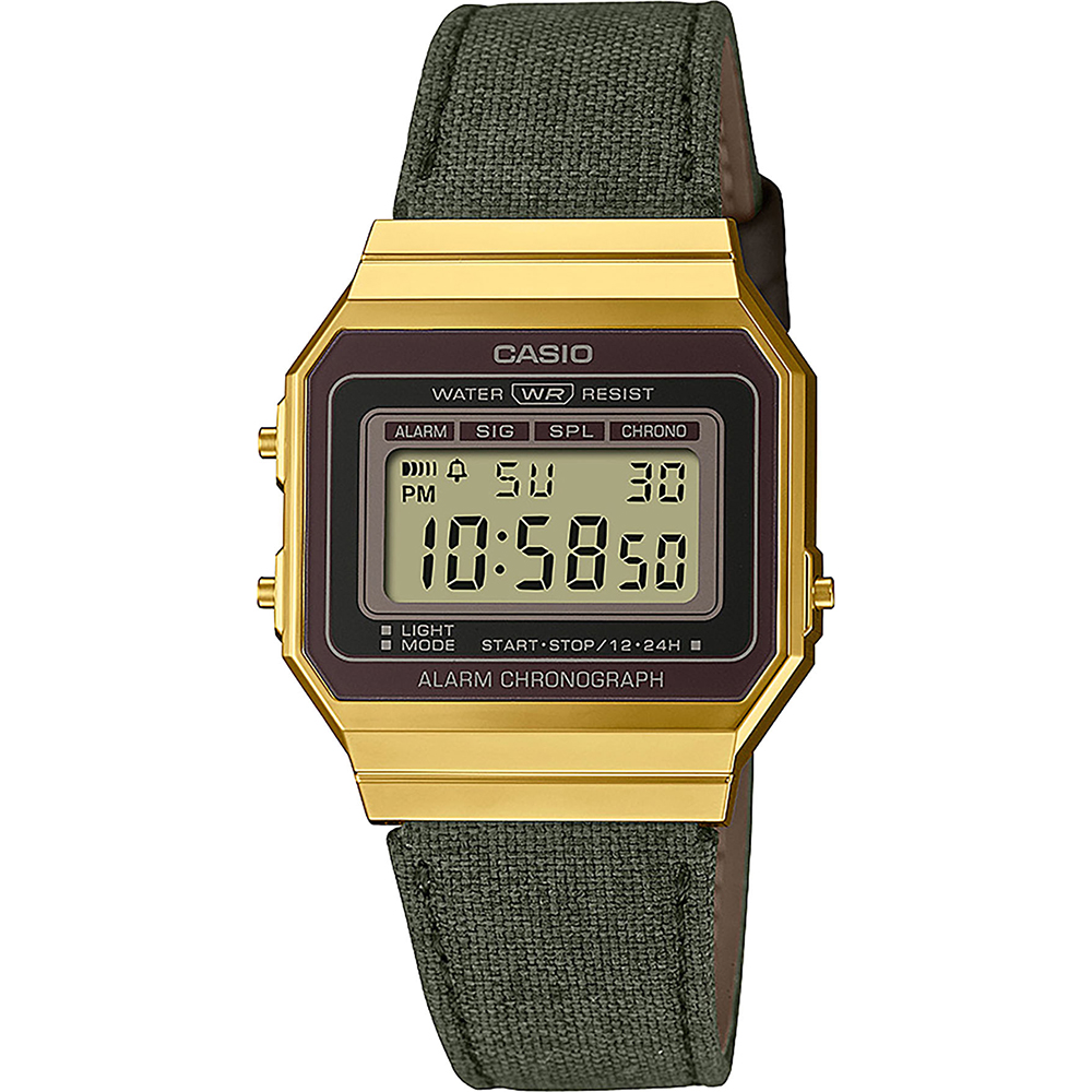 Casio Vintage A700WEGL-3AEF New Slim Vintage Watch