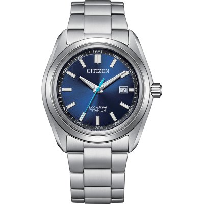 Citizen Super Titanium AW1900-50L Super Titanium Eco-Drive Ring Solar Watch