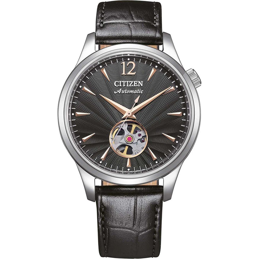 Citizen Elegance NH9131-14E Mechanical Open Heart Watch