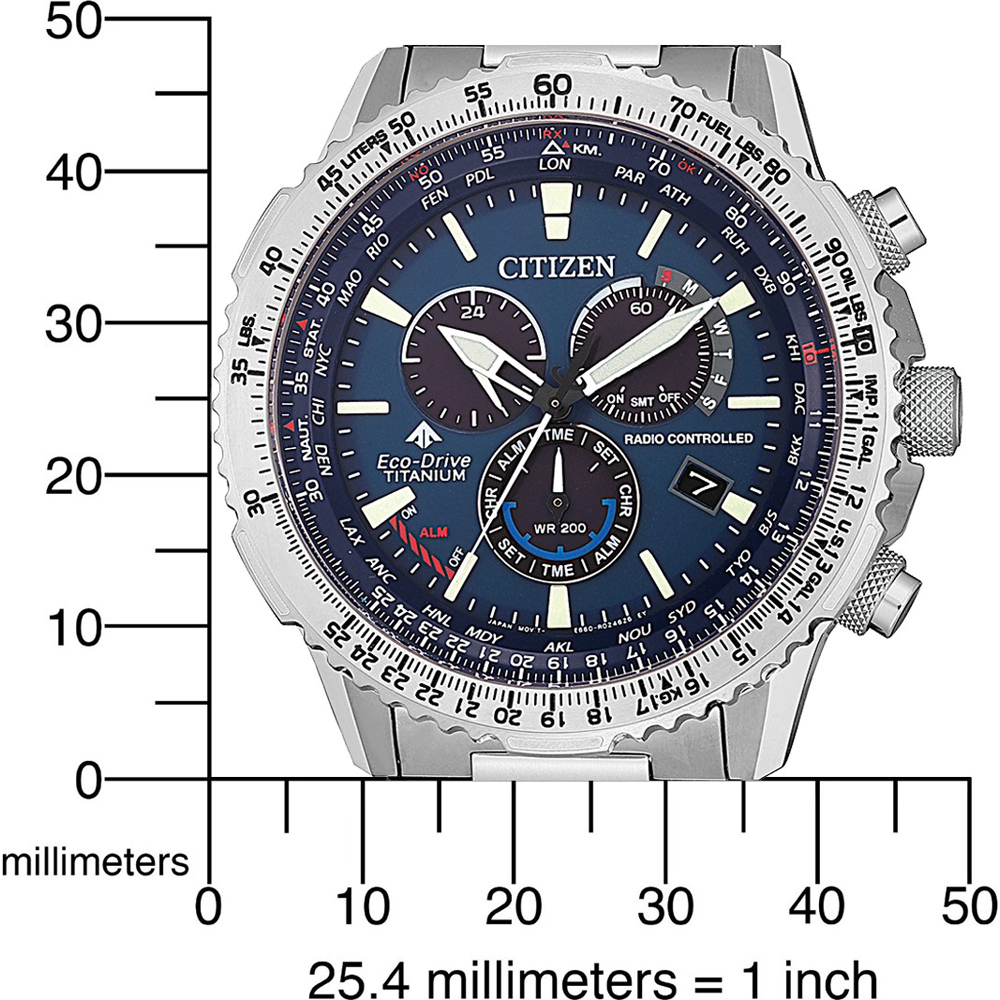 Citizen Promaster CB5010-81L Promaster Sky Watch • EAN: 4974374280060 •  Watch.co.uk