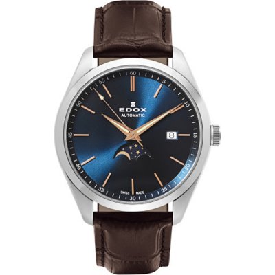 Edox 80505-3-BUIR Les Vauberts Watch