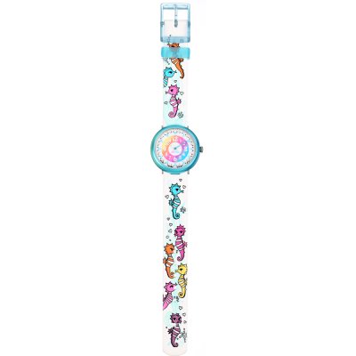 Flik Flak 5+ Power Time FPN045 Colored Sea Watch