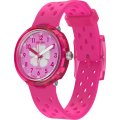 Flik Flak 7+ Power Time FCNP005 Fizz in hibiscus Watch