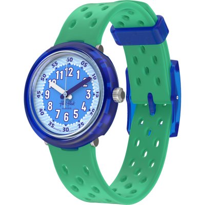 Flik Flak 7+ Power Time FCNP006 Fizz in waves Watch