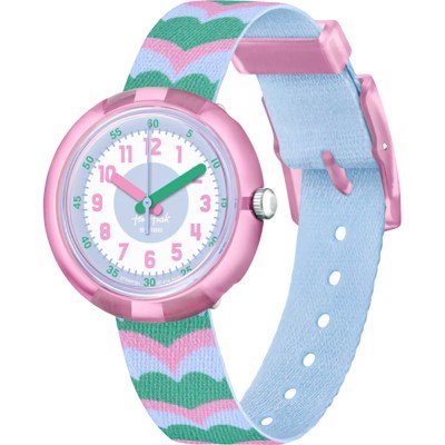 Flik Flak 5+ Power Time FPNP151 Retro Scales Watch