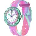 Flik Flak 5+ Power Time FPNP183 Flip it pink! Watch