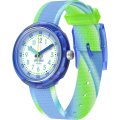 Flik Flak 5+ Power Time FPNP184 Flip it blue! Watch