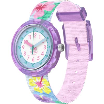 Flik Flak 5+ Power Time FPNP186 Hibiskiss Watch