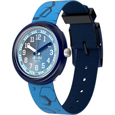 Flik Flak 5+ Power Time FPNP189 Quench In Blue Watch
