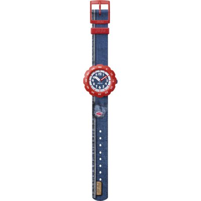 Flik Flak 5+ Power Time FPSP006 Jeans For Him Watch