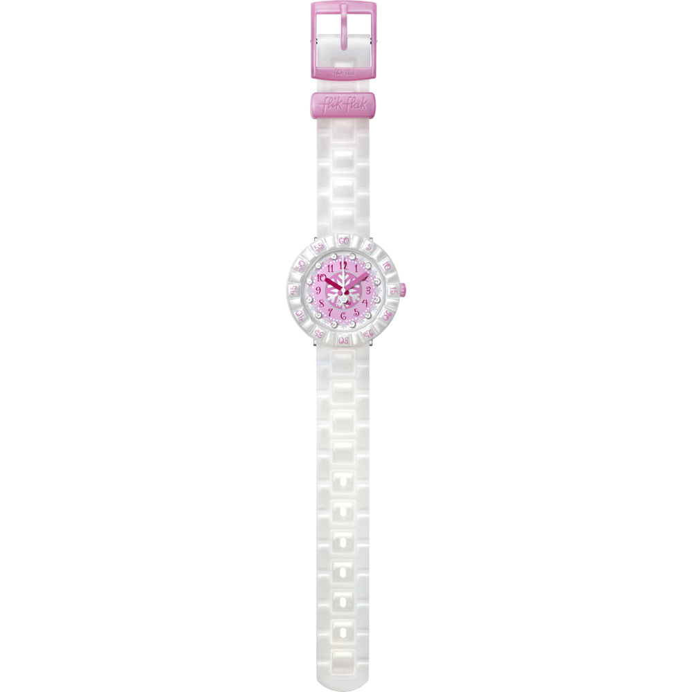 Flik Flak 7+ Power Time FFSP002 Glitzerflake Watch