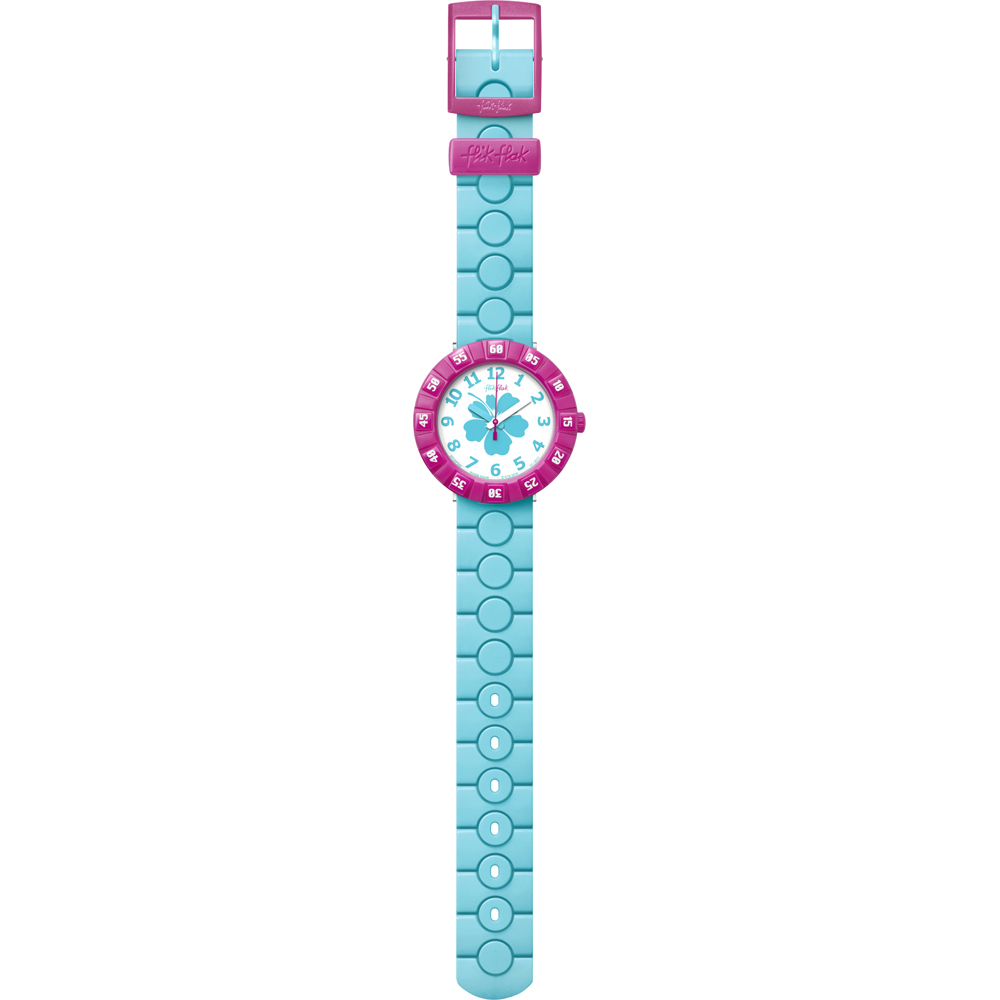 Flik Flak 7+ Power Time FCSP055 Hibipink Watch