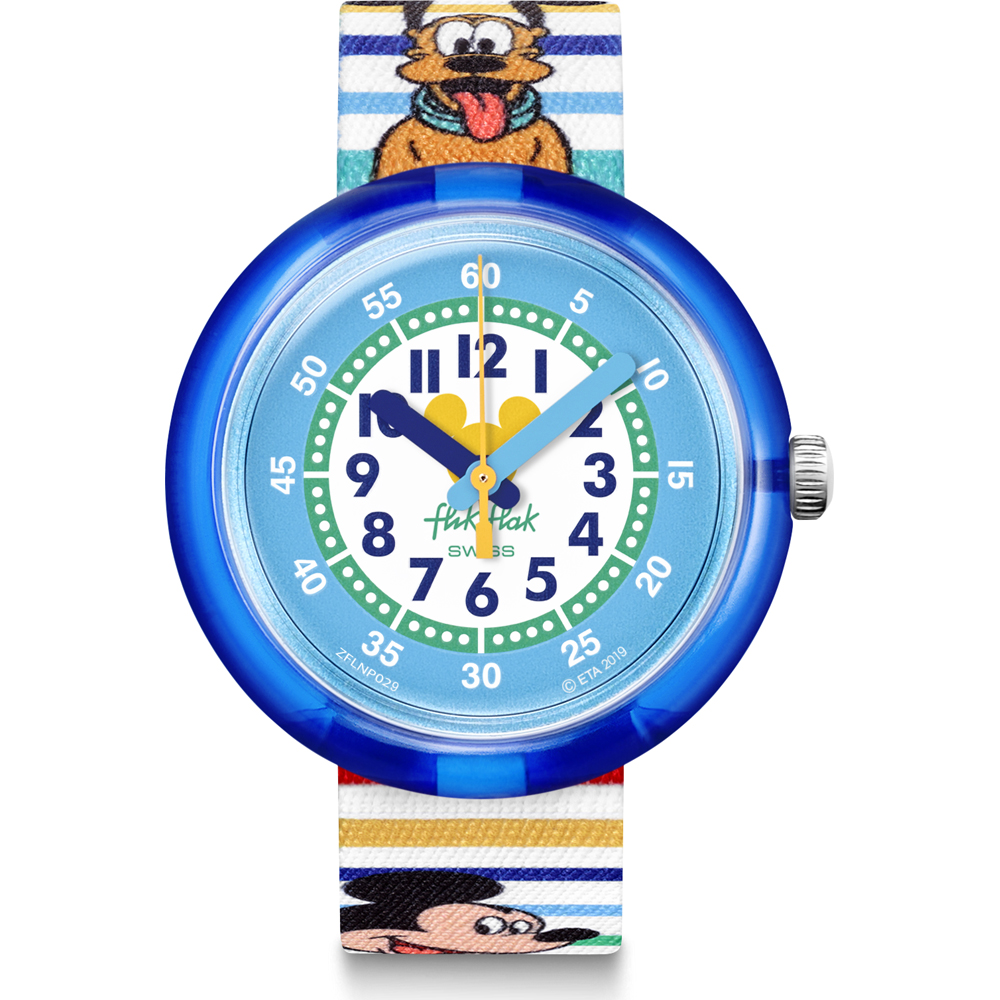 Flik Flak FLNP029 Mickey Rainbow Watch