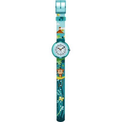 Flik Flak 3+ Story Time FBNP128 Monkeynesia Watch