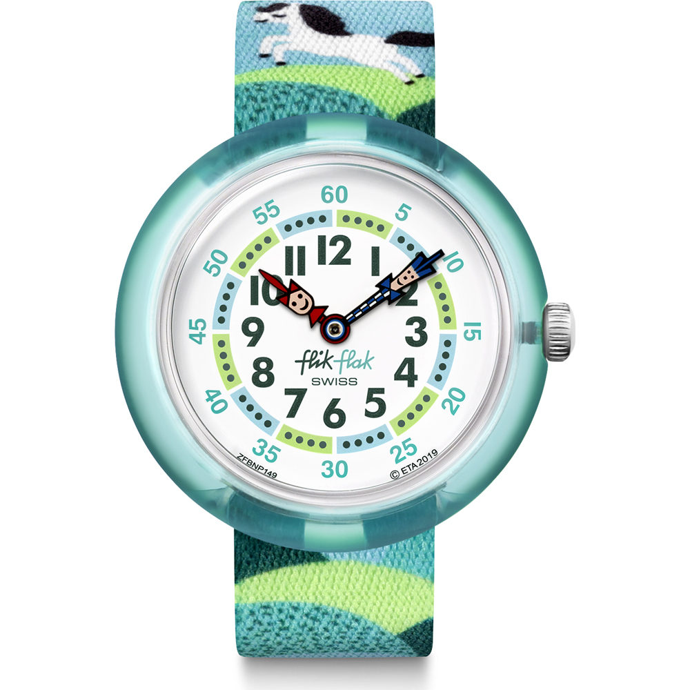 Flik Flak 3+ Story Time FBNP149 Pony Day Watch