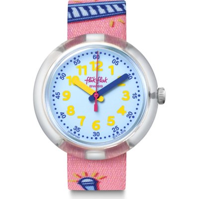 Flik Flak 5+ Power Time FPNP049 Popink Watch