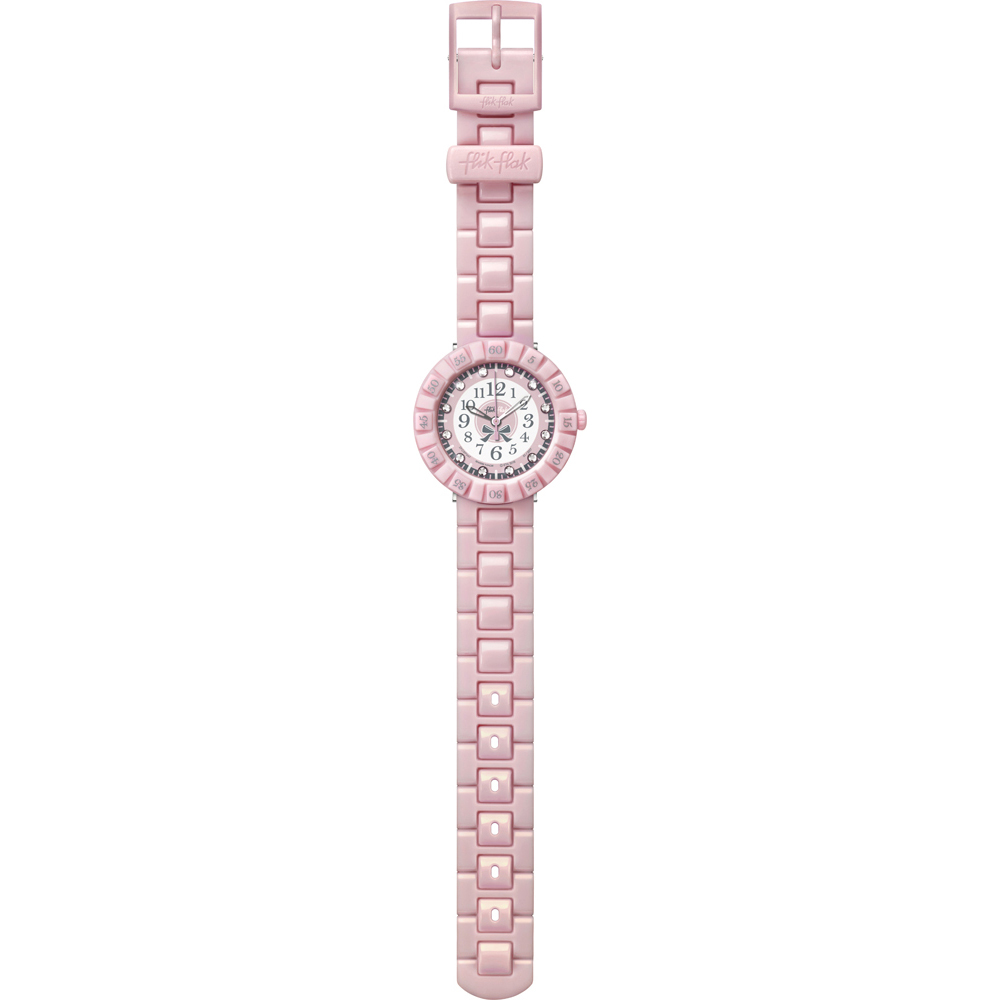 Flik Flak 7+ Power Time FCSP047 Pretty Rose Watch