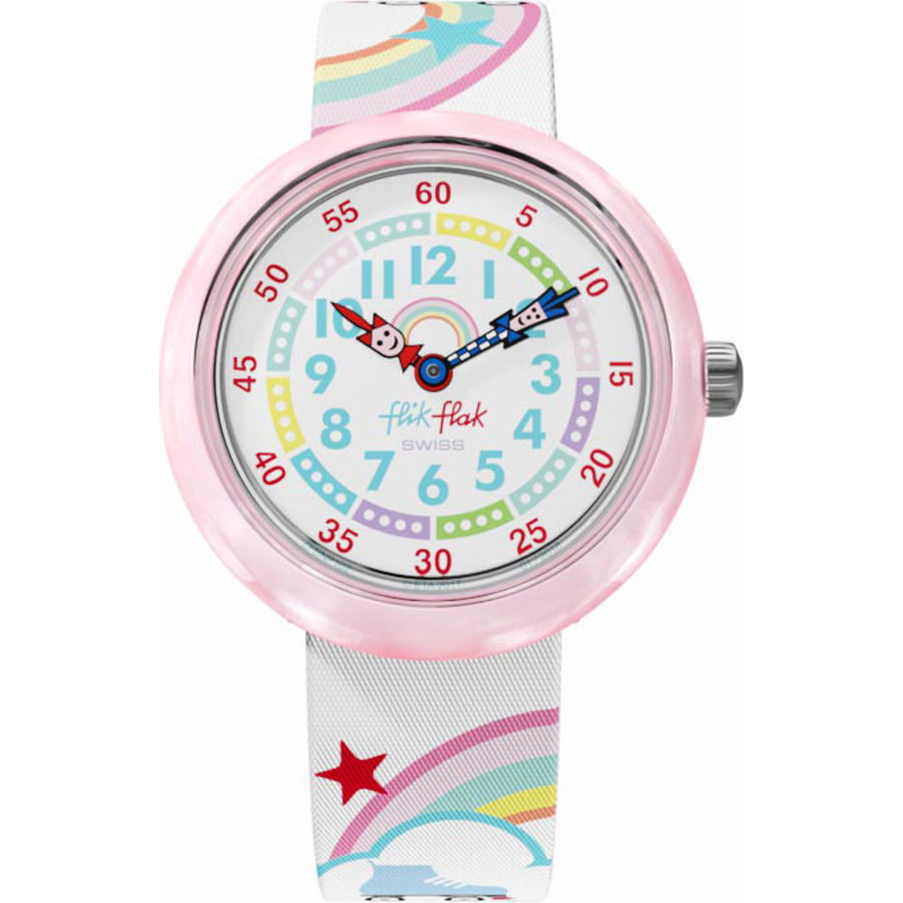 Flik Flak 3+ Story Time FBNP102 Roller Disco Watch