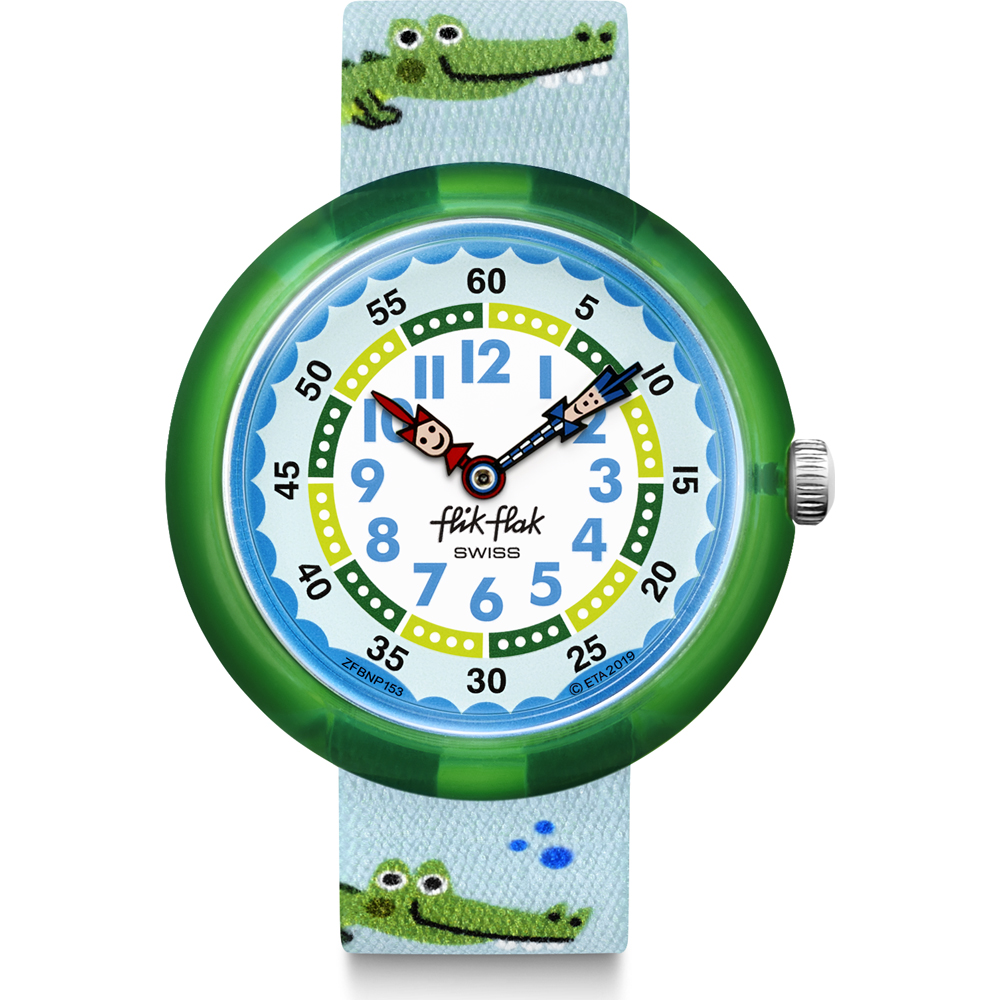 Flik Flak 3+ Story Time FBNP153 Seaulater Watch