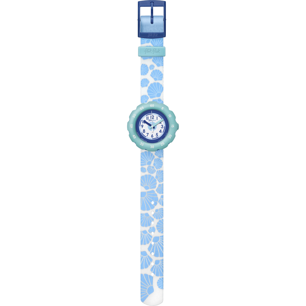 Flik Flak 5+ Power Time FPSP015 Soft Blue Watch