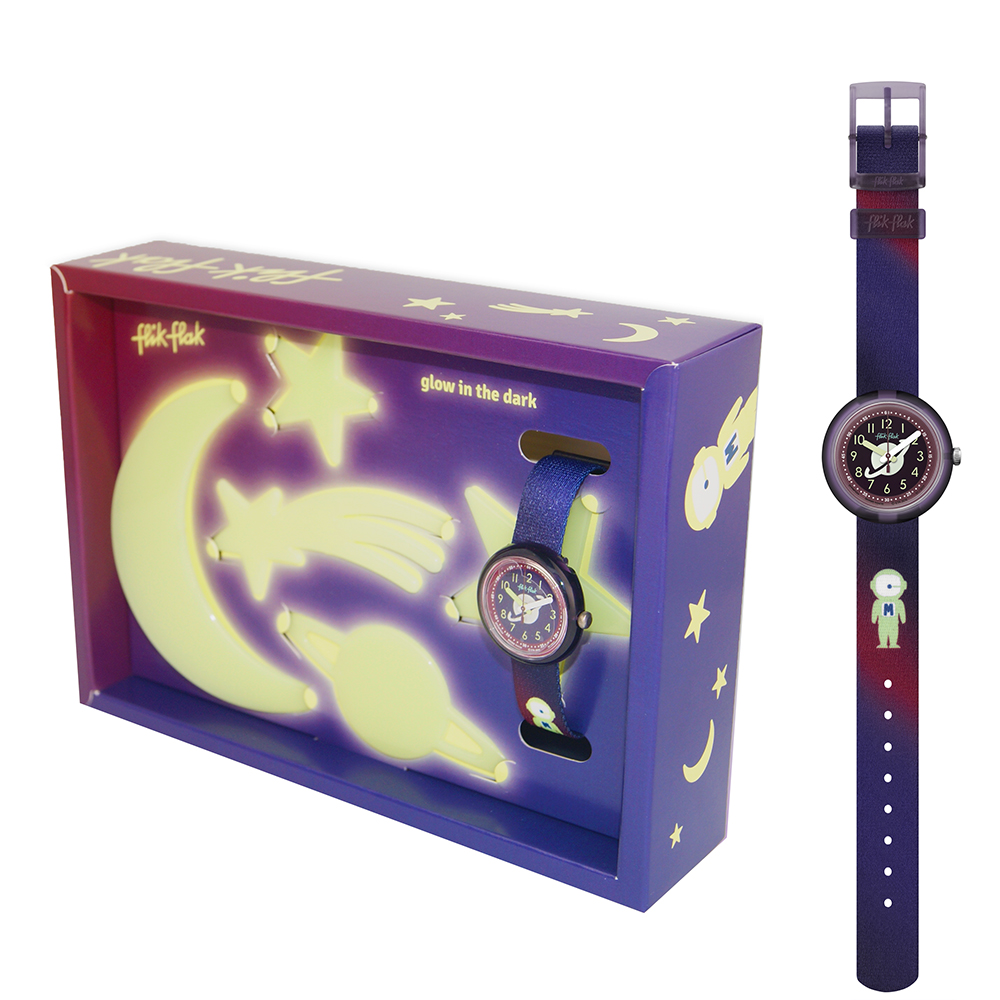 Flik Flak 5+ Power Time FPNP024 Space Dreamer Watch