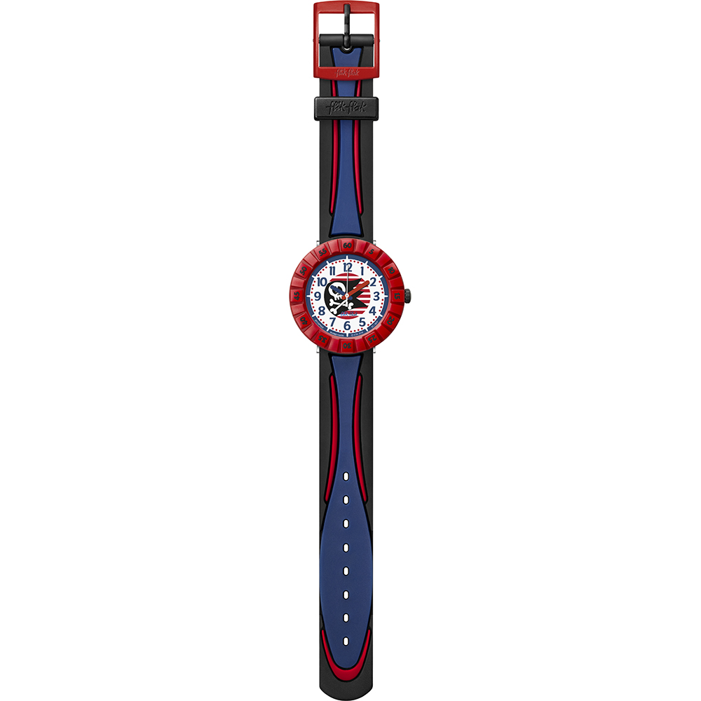 Flik Flak 7+ Power Time FCSP053 Strong Sailor Watch