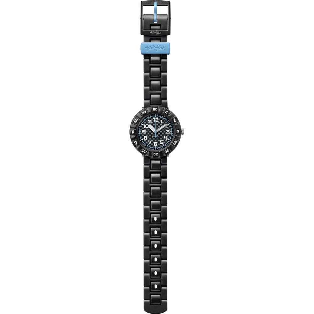 Flik Flak 7+ Power Time FCSP020 Seriously Black Watch