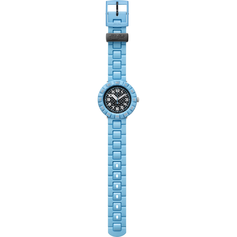 Flik Flak 7+ Power Time FCSP019 Seriously Blue Watch