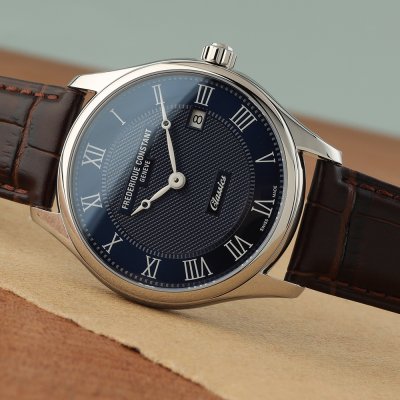 Frederique Constant Slimline FC-220N5B6 Classic Slimline Midsize Watch - 5