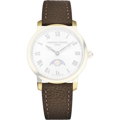 Frederique Constant FCS-BR15X12 Classic Slimline ladies moonphase Strap